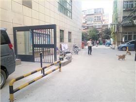 華捷盛智能平移門應用于國土資源科學研究院，安裝完成并投入使用