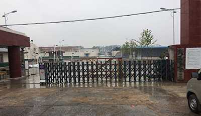 安陽(yáng)內(nèi)黃糧庫(kù)采用華捷盛智能電動(dòng)伸縮門