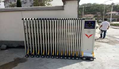 佛山鋁業采用華捷盛智能電動伸縮門