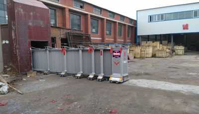 新密市第六耐火材料有限公司采用華捷盛智能電動伸縮門