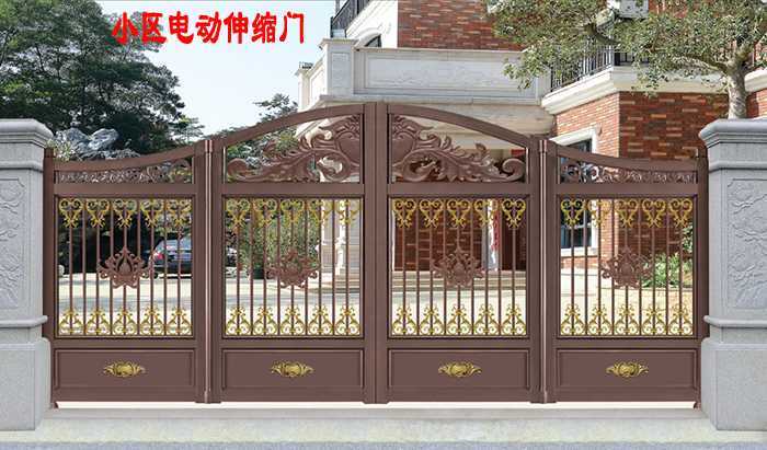 小區(qū)電動伸縮門報價按照什么長度計算