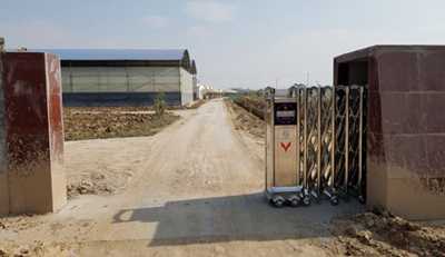 熱烈慶賀通許縣牧原六場采用華捷盛智能電動門