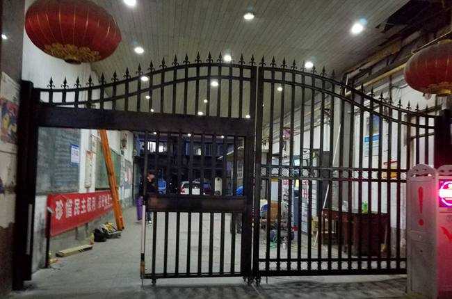 慶賀豫劇二團采用華捷盛智能小區平移門產品
