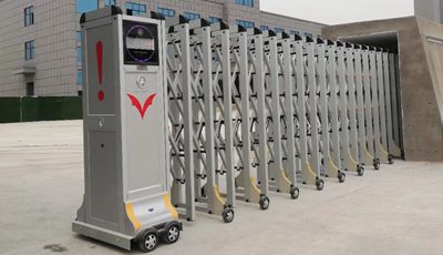 河南宏輝醫療科技有限公司采用華捷盛電動伸縮門1