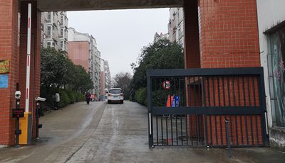 華捷盛車牌識別系統應用于信陽某小區