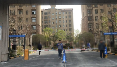 車牌識別道閘-高檔小區