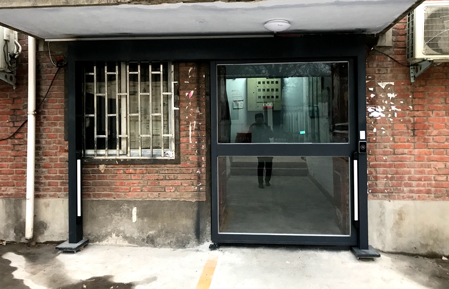 刷卡電動門-中國六冶