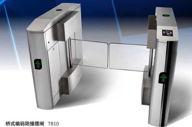橋式編碼防撞擺閘